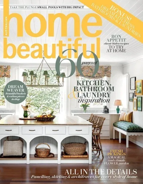 Home Beautiful September 2023 cover featuring STUDIO BELLE