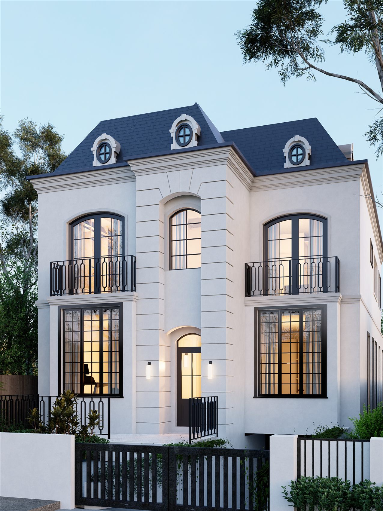 Bellevue Hill — Parisian-inspired facade by STUDIO BELLE